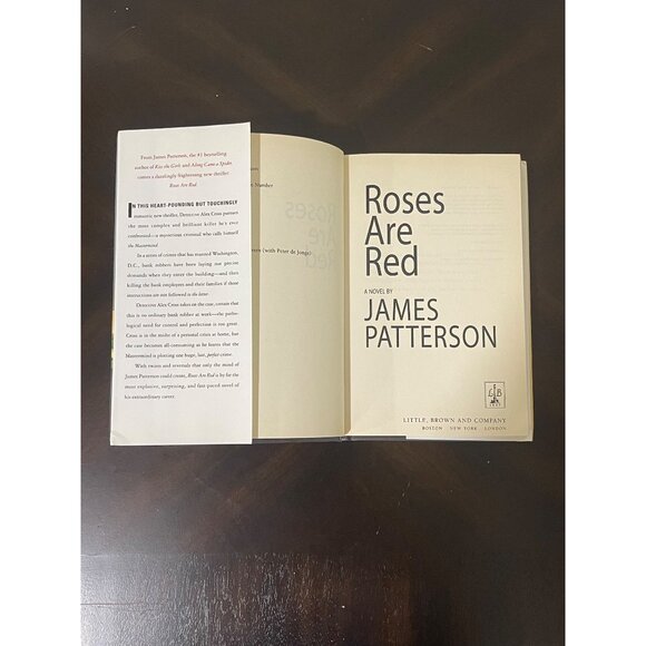 Roses Are Red Hardcover Novel By James Patterson - Picture 5 of 6